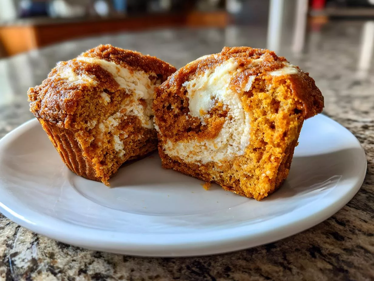 Pumpkin Cream Cheese Swirl Muffins Recipe: Unforgivable