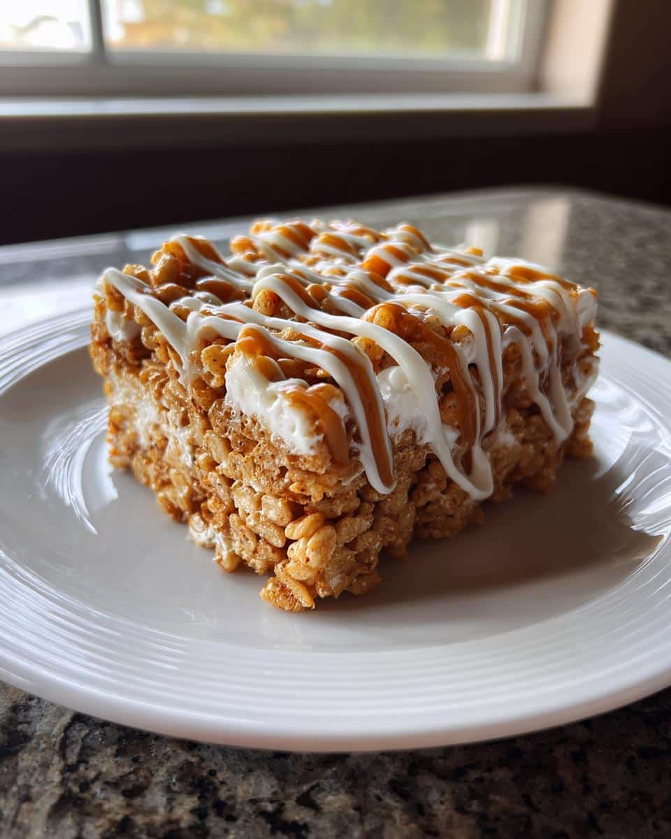 Pumpkin Pie Rice Krispies - detail 2
