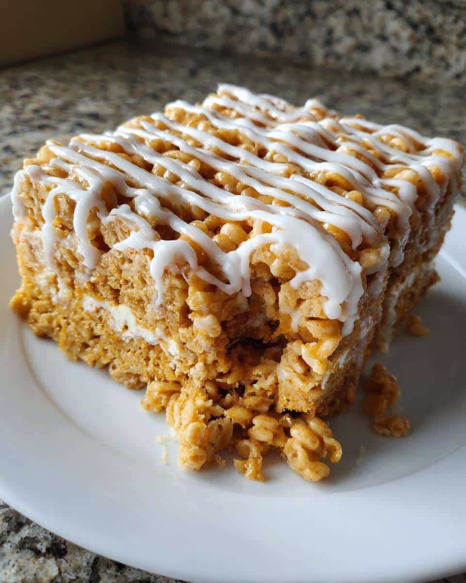 Pumpkin Pie Rice Krispies - detail 3