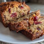Pumpkin cranberry bread