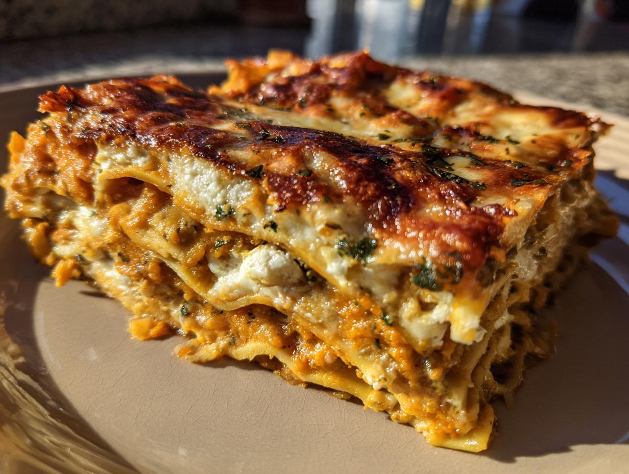 Pumpkin Lasagna: A Ridiculously Easy 25-Minute Dish