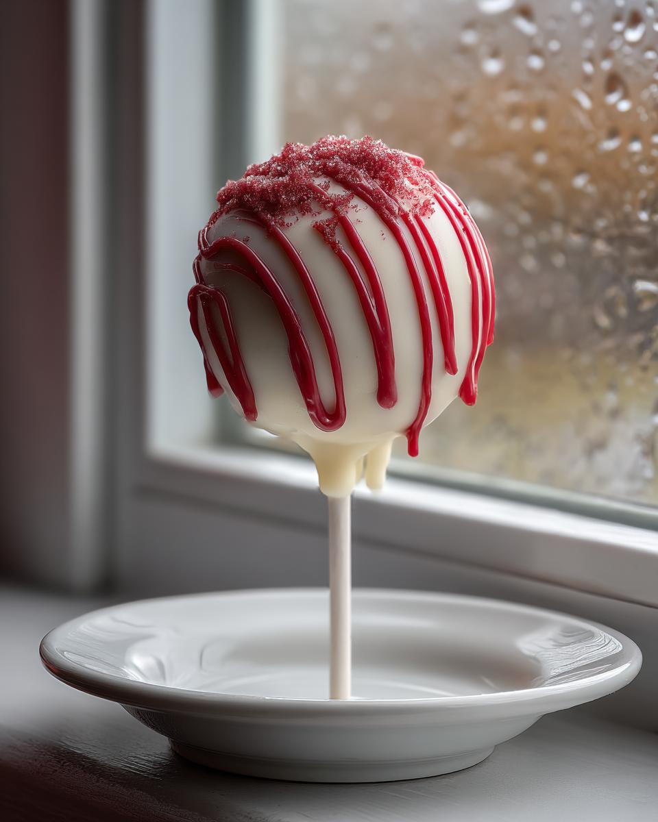 Red Velvet Cake Pops - detail 3