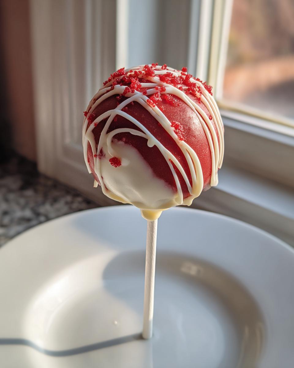 Red Velvet Cake Pops - detail 4