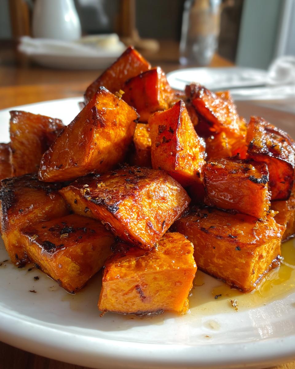 Roasted Sweet Potatoes with Cinnamon & Honey - detail 2