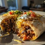 Slow Cooker Black Bean Burritos Recipe