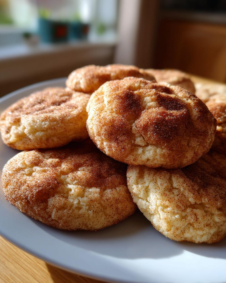 Snickerdoodle cookies - detail 1