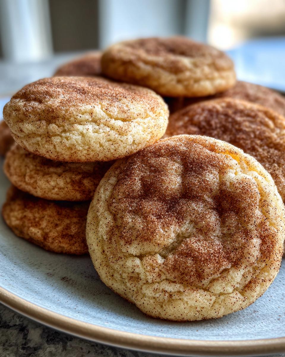 Snickerdoodle cookies - detail 2