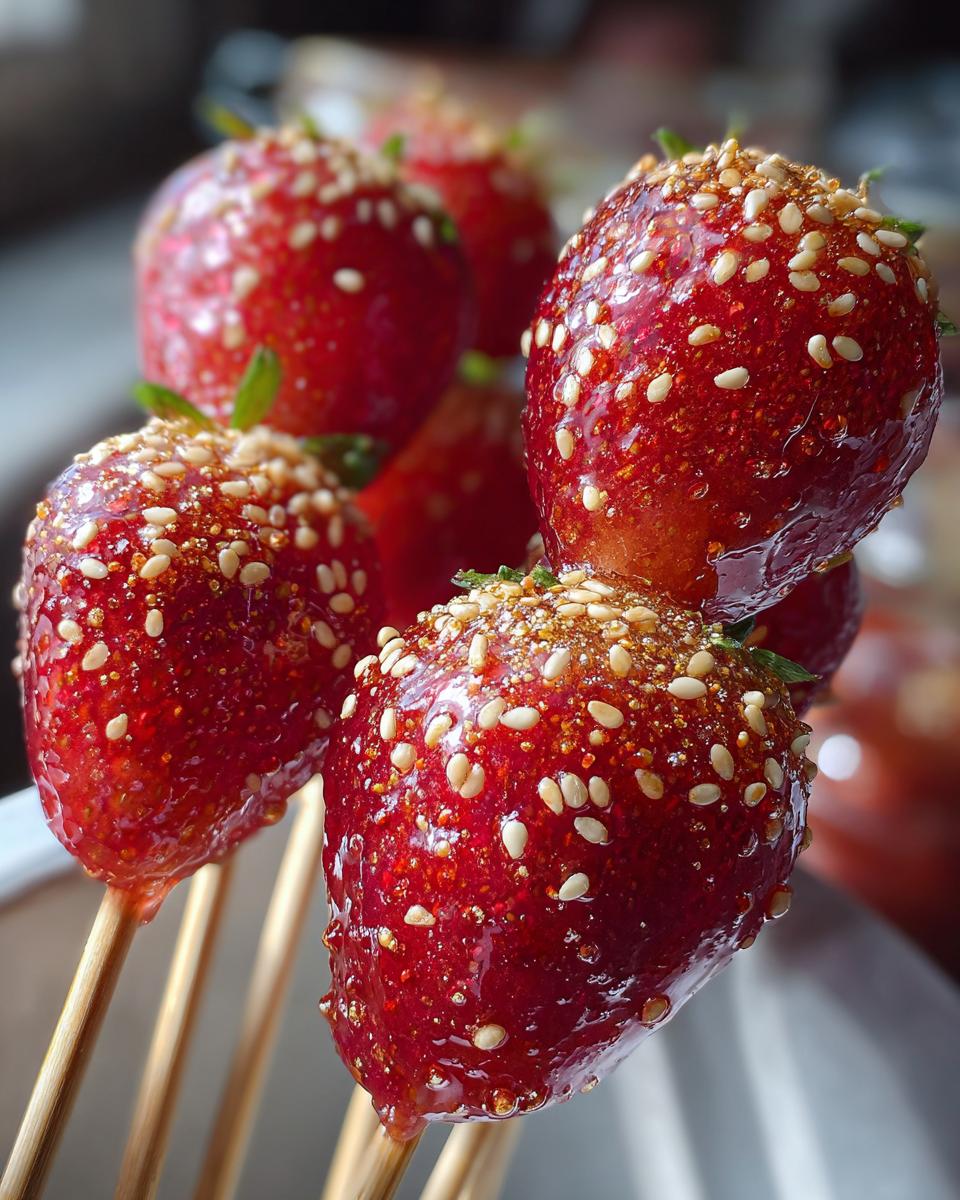 Strawberry Tanghulu - detail 1