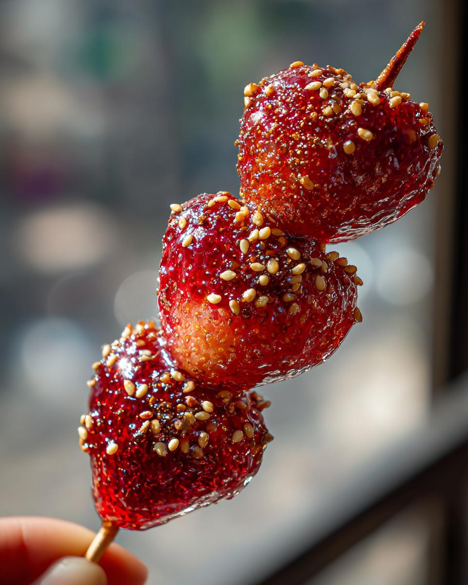 Strawberry Tanghulu - detail 2
