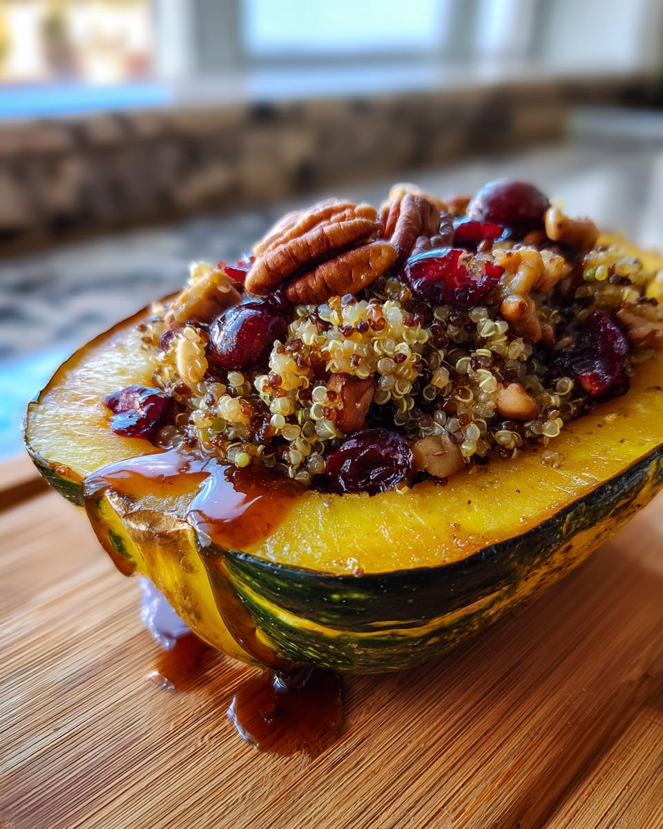 Stuffed Delicata Squash - detail 1