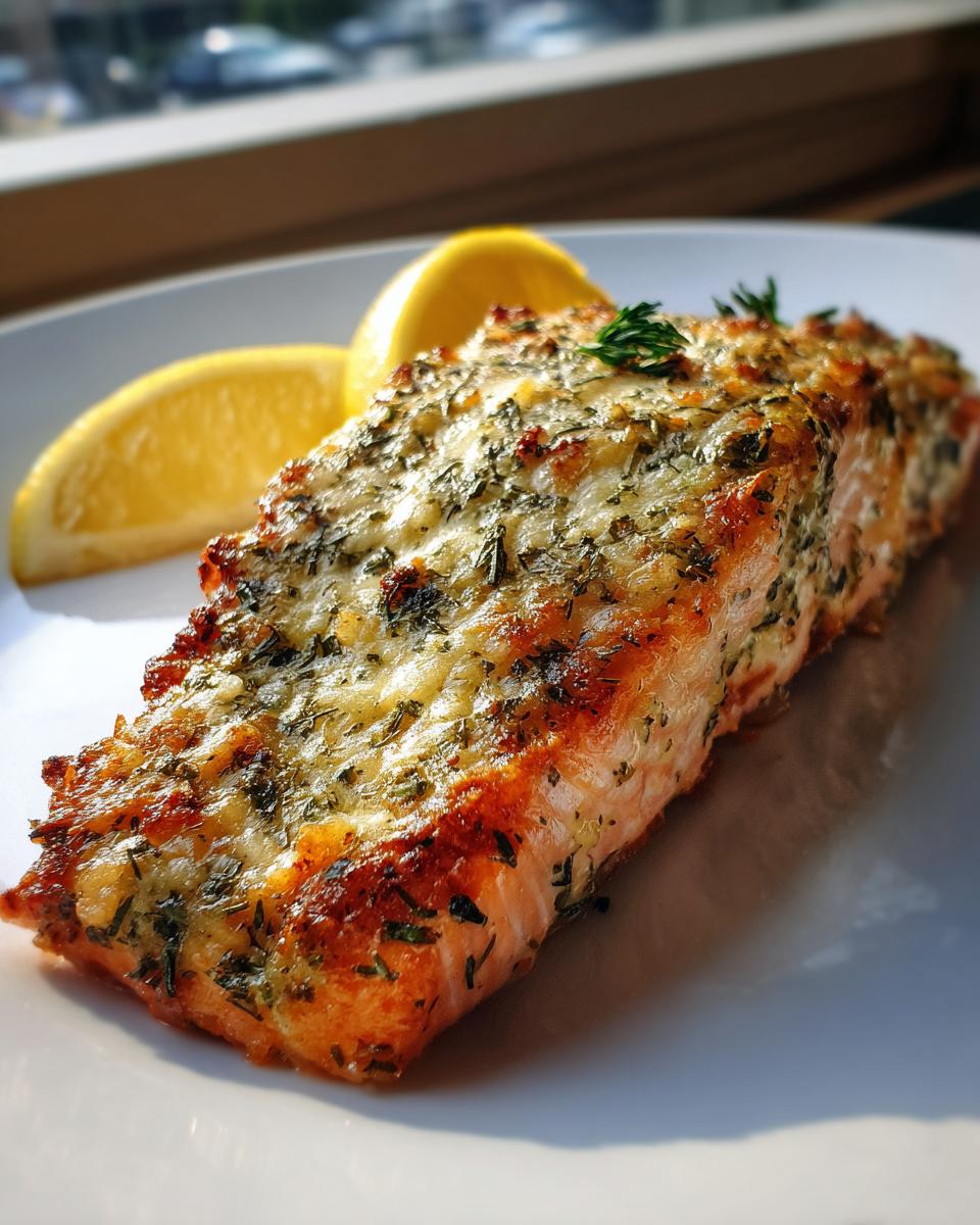 Texas Roadhouse Style Baked Salmon - detail 2