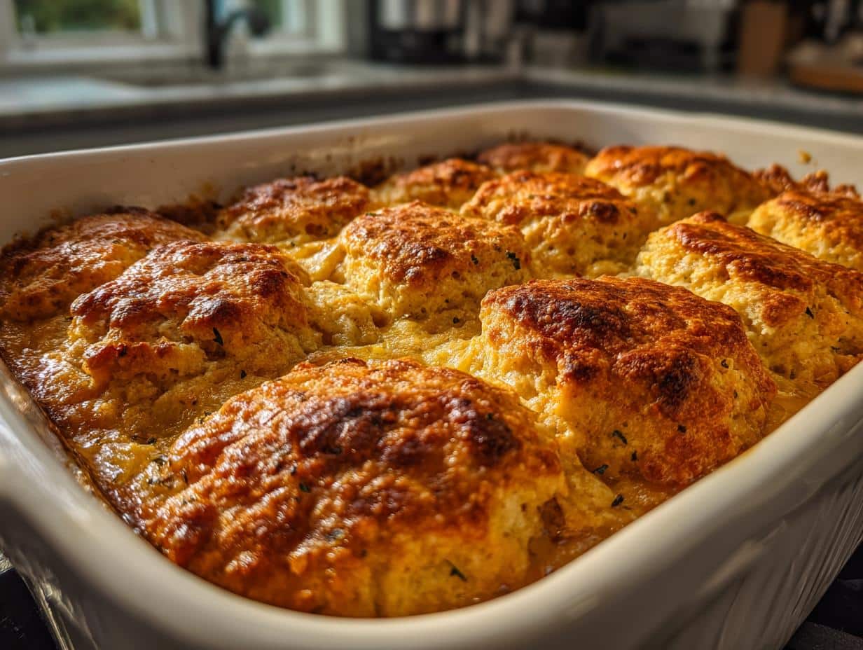 TikTok Chicken Cobbler
