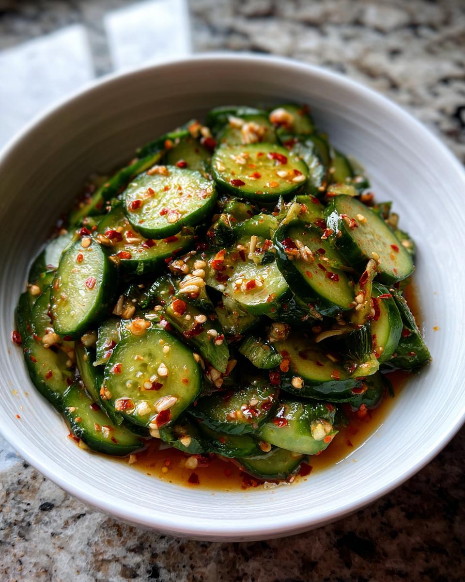 TikTok Cucumber Salad - detail 1