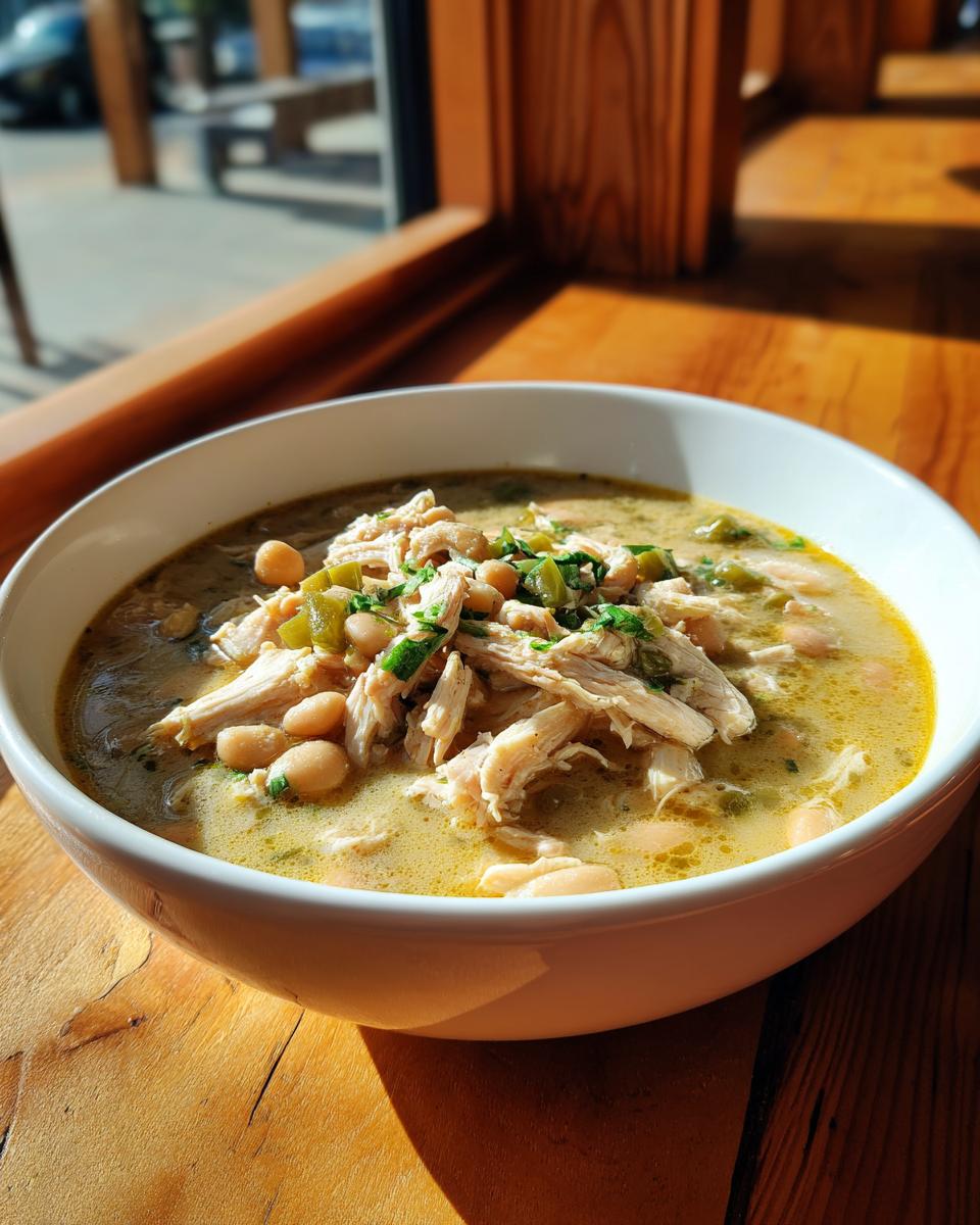 White chicken chili - detail 2