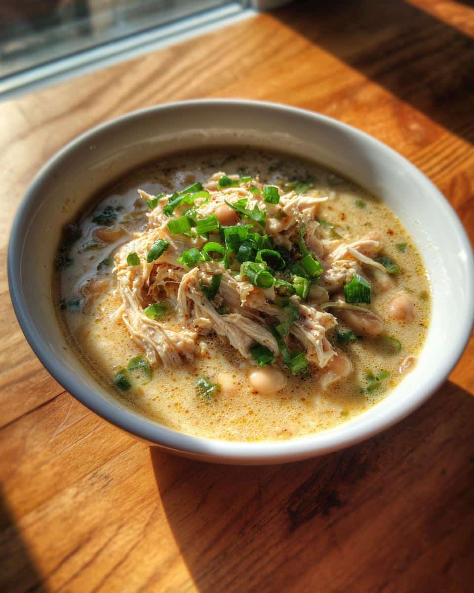 White chicken chili - detail 3