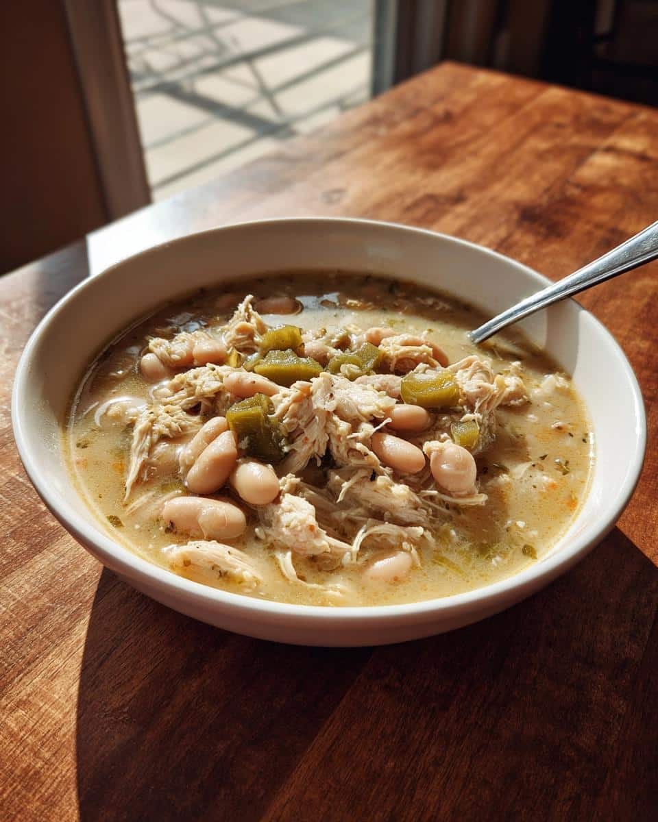 White chicken chili - detail 4