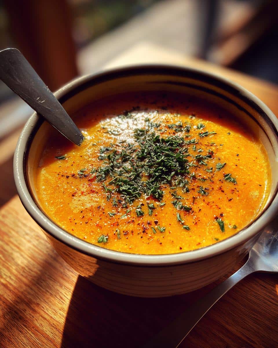 autumn soup - detail 1