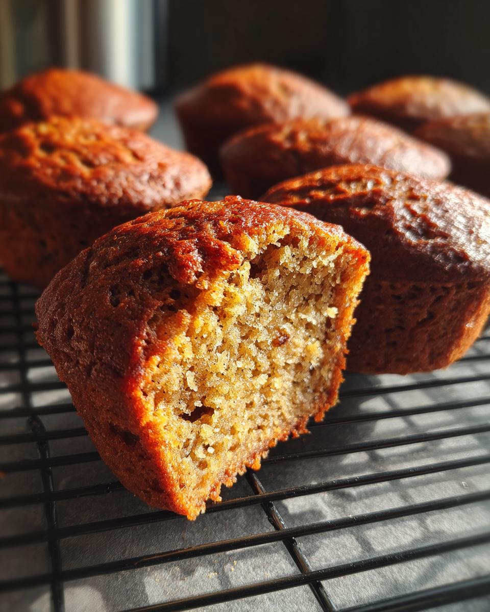 banana pumpkin muffins - detail 2