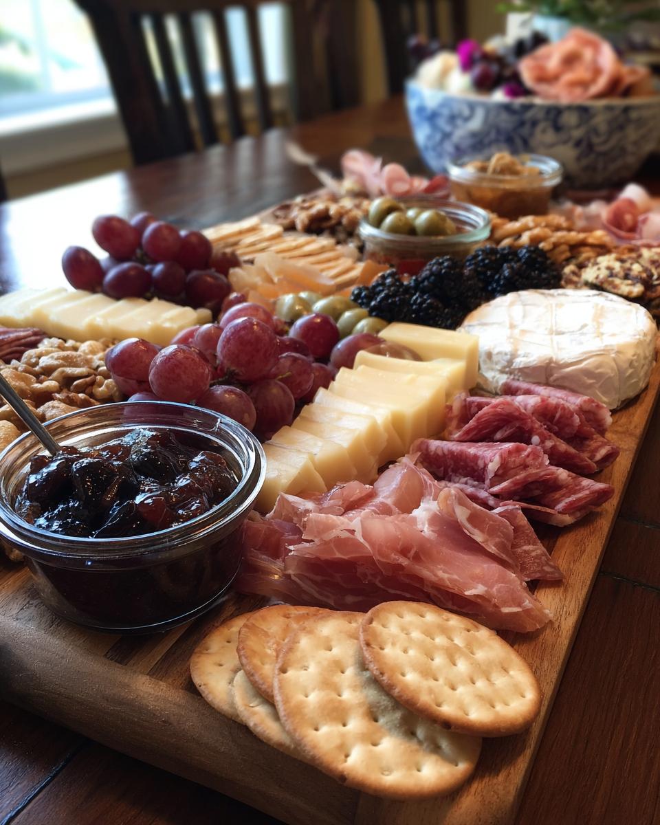 charcuterie board - detail 1