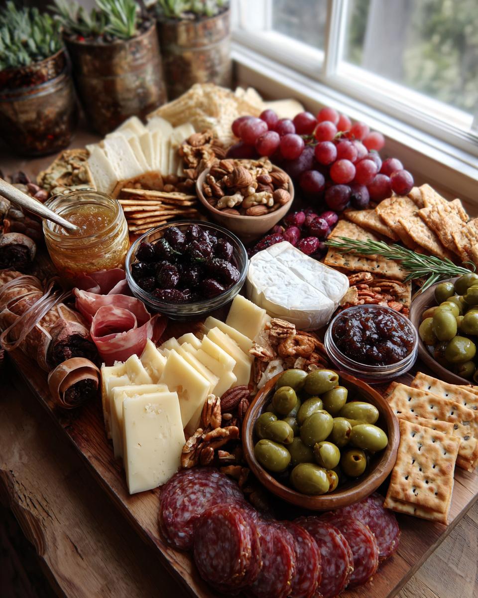 charcuterie board - detail 2