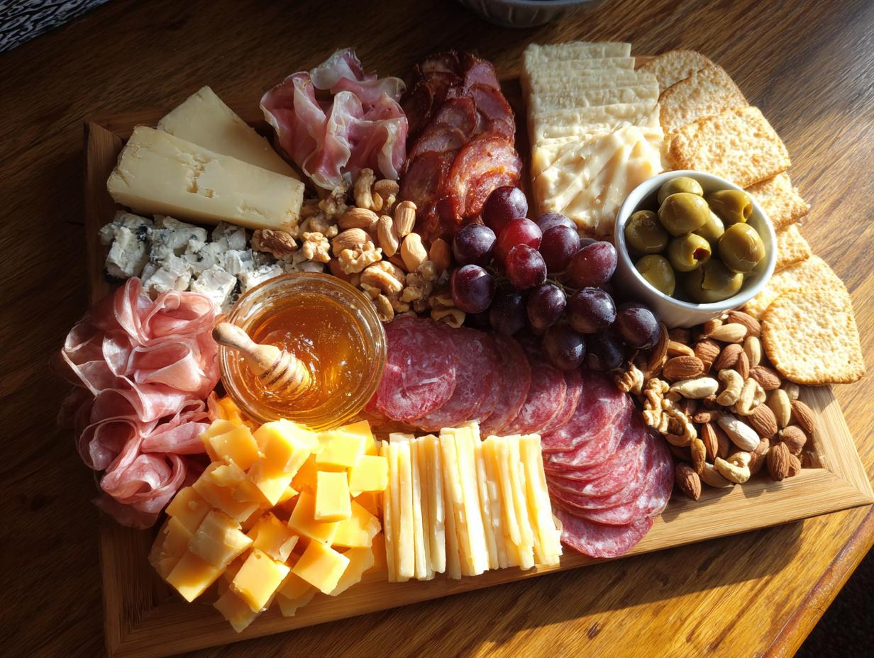 Disgustingly easy Charcuterie Board meats in Just 15 Min