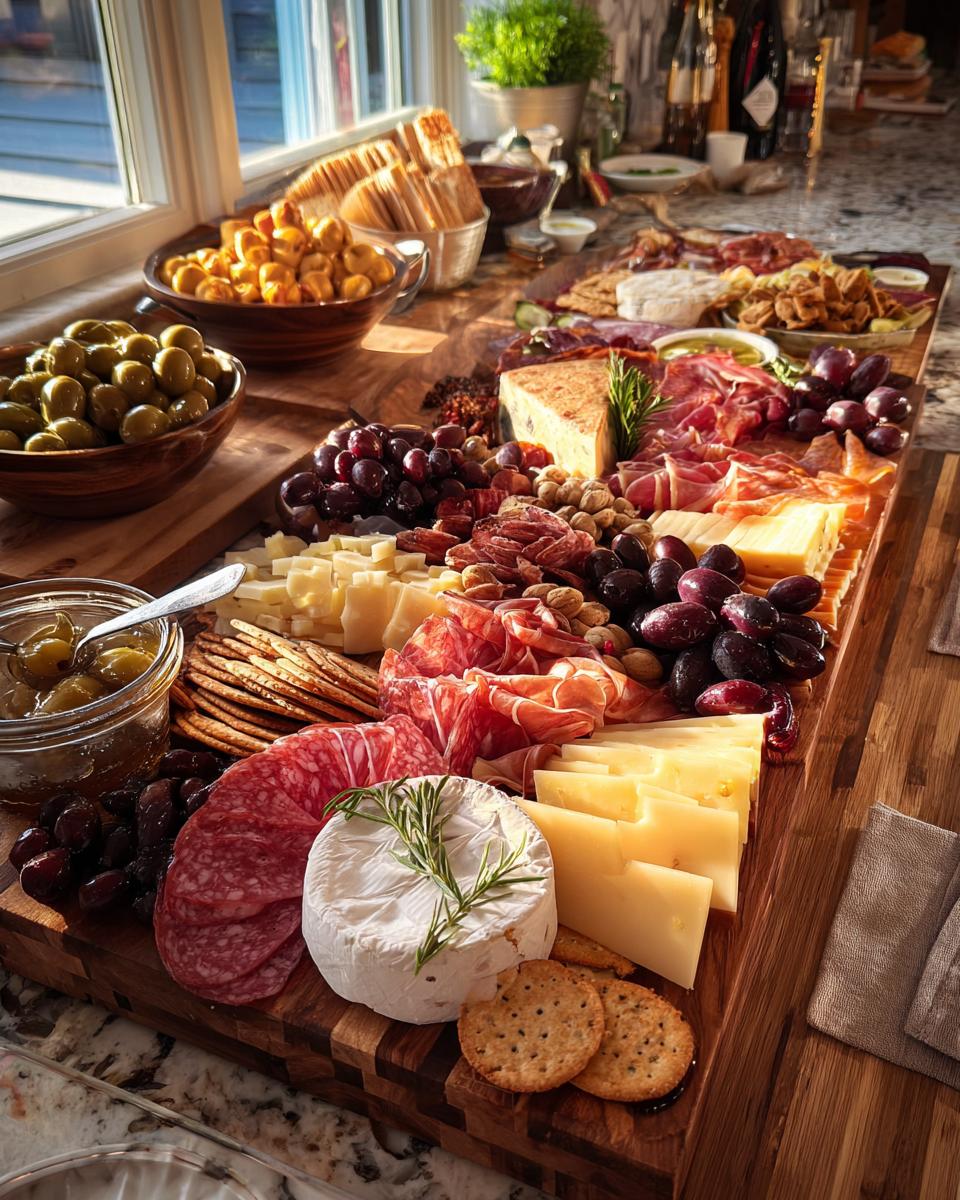 charcuterie board party ideas - detail 1