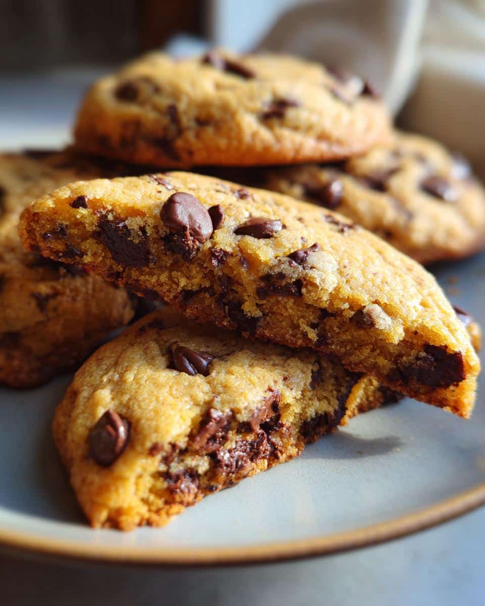 chocolate chip pumpkin cookies - detail 1