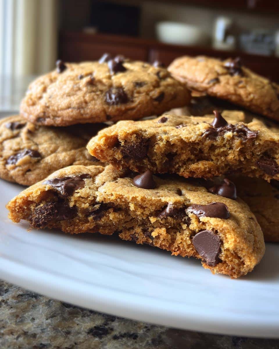 chocolate chip pumpkin cookies - detail 2