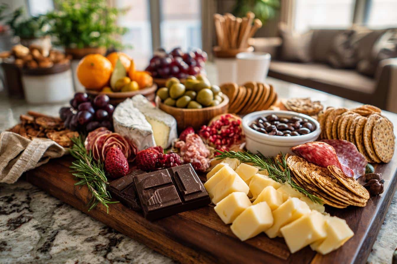 christmas charcuterie board