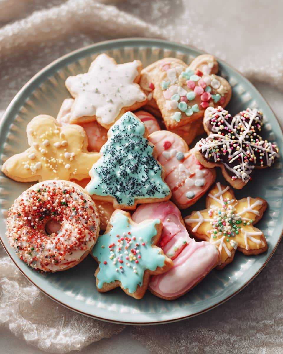 christmas cookies - detail 2