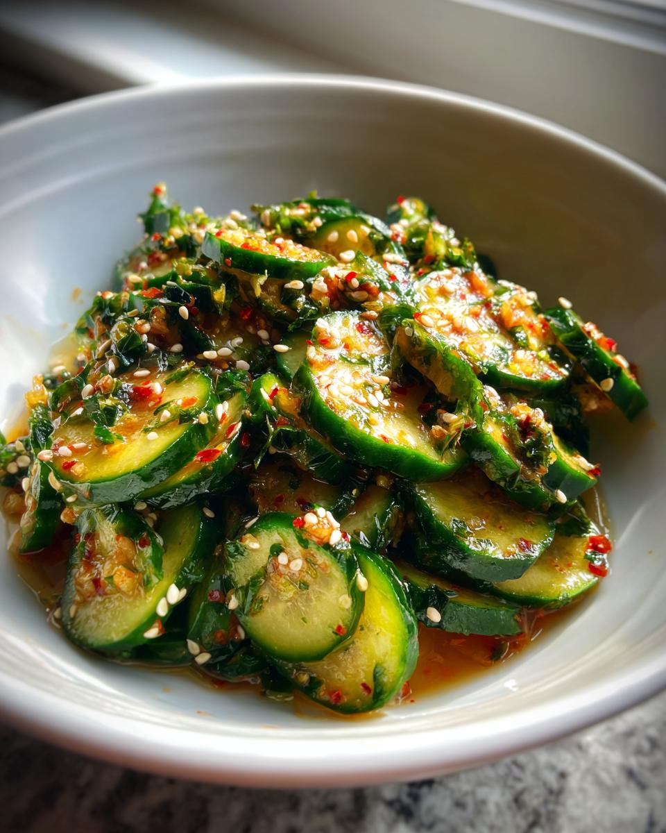 cucumber salad asian - detail 1