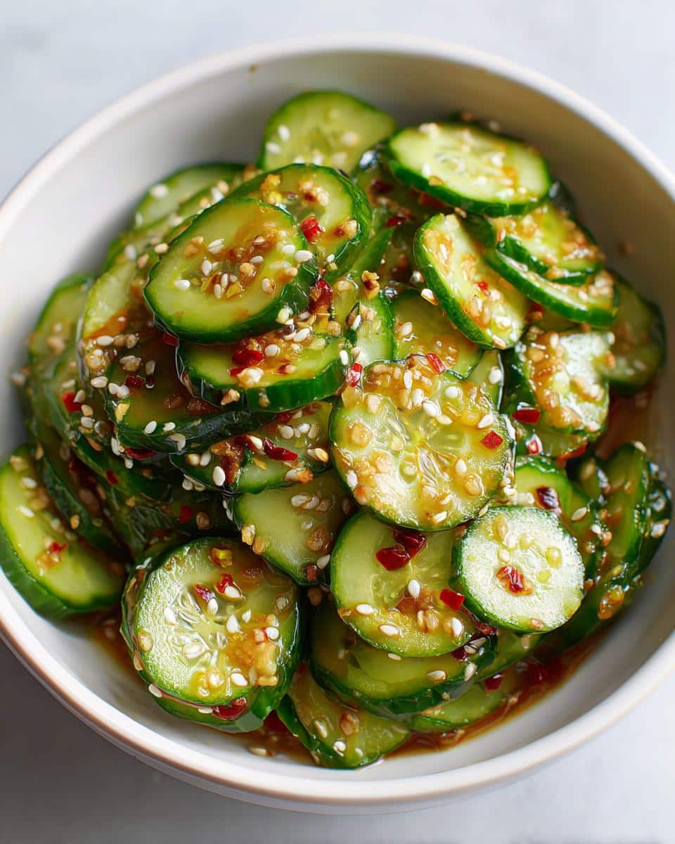 cucumber salad asian - detail 3