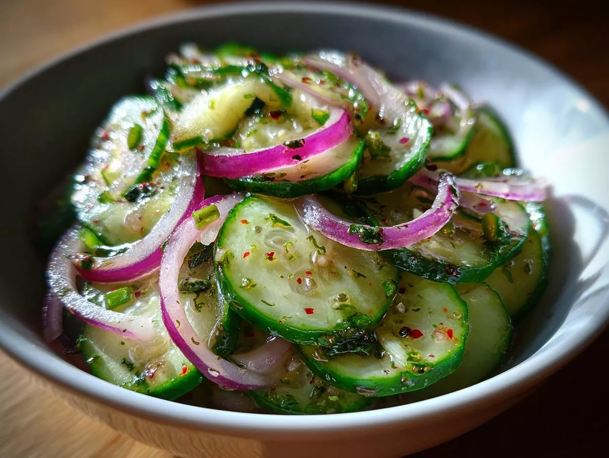 Cucumber Salad Vinegar: Grandma’s Amazing 10-Minute Recipe