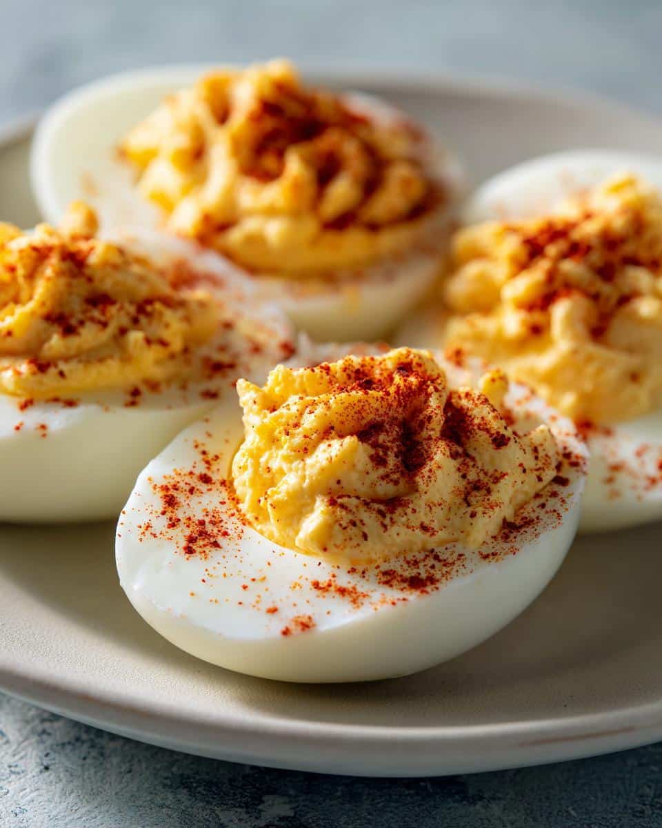 deviled eggs - detail 2