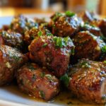 garlic butter steak bites crockpot