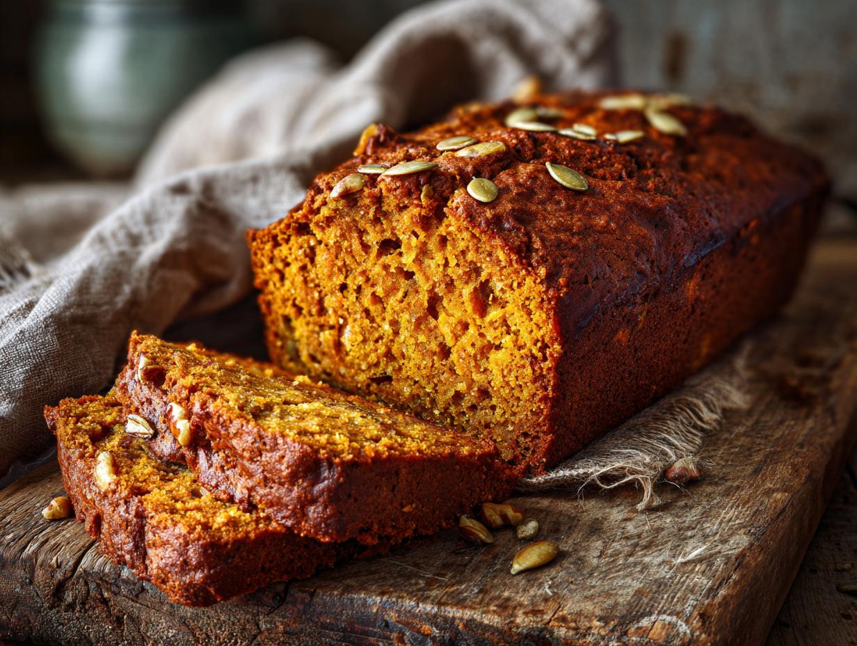 moist pumpkin bread