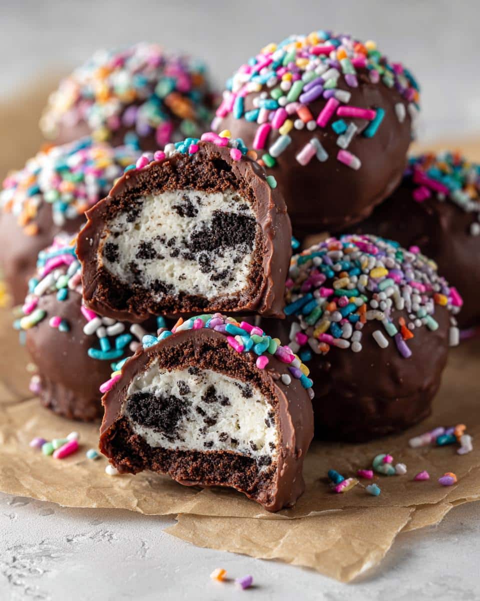 oreo balls - detail 1