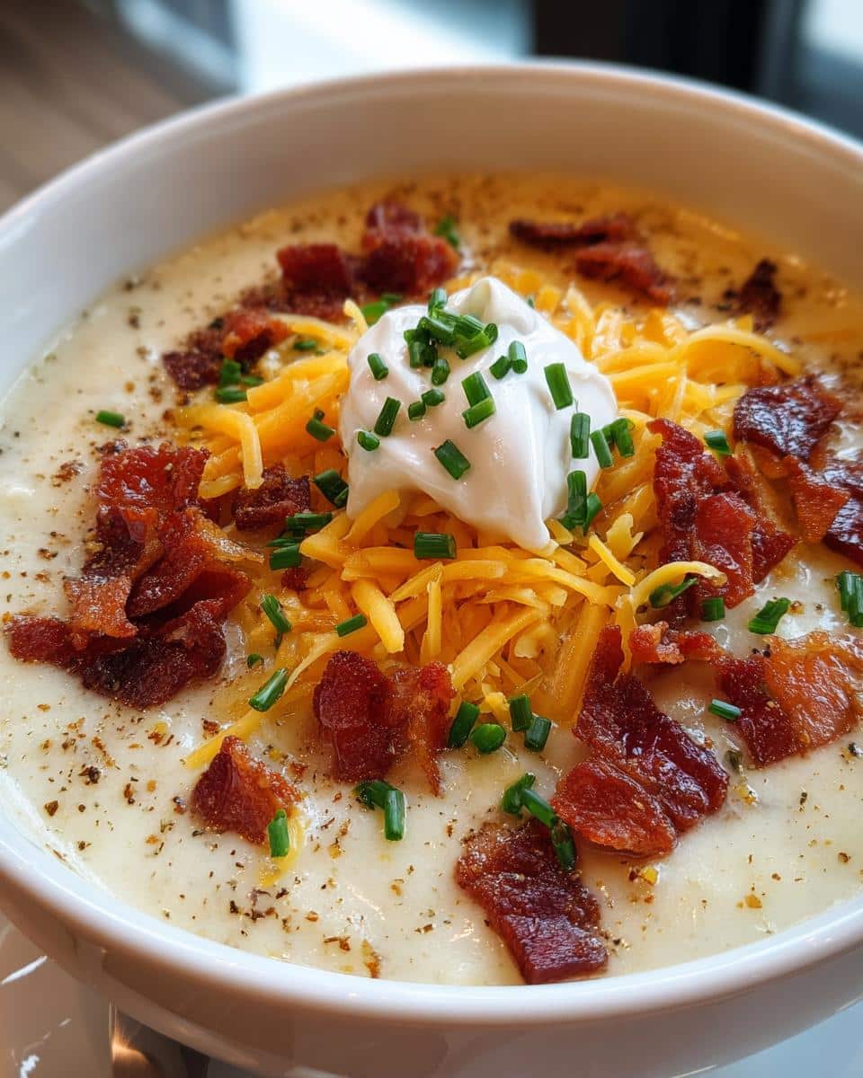 potato soup - detail 2