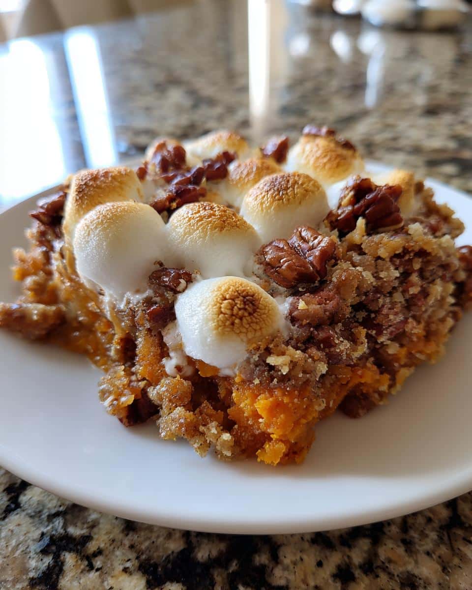 sweet potato casserole - detail 2