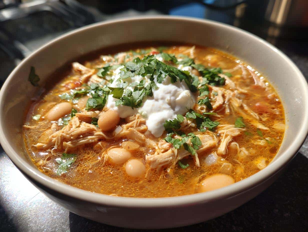white chicken chili crockpot recipes
