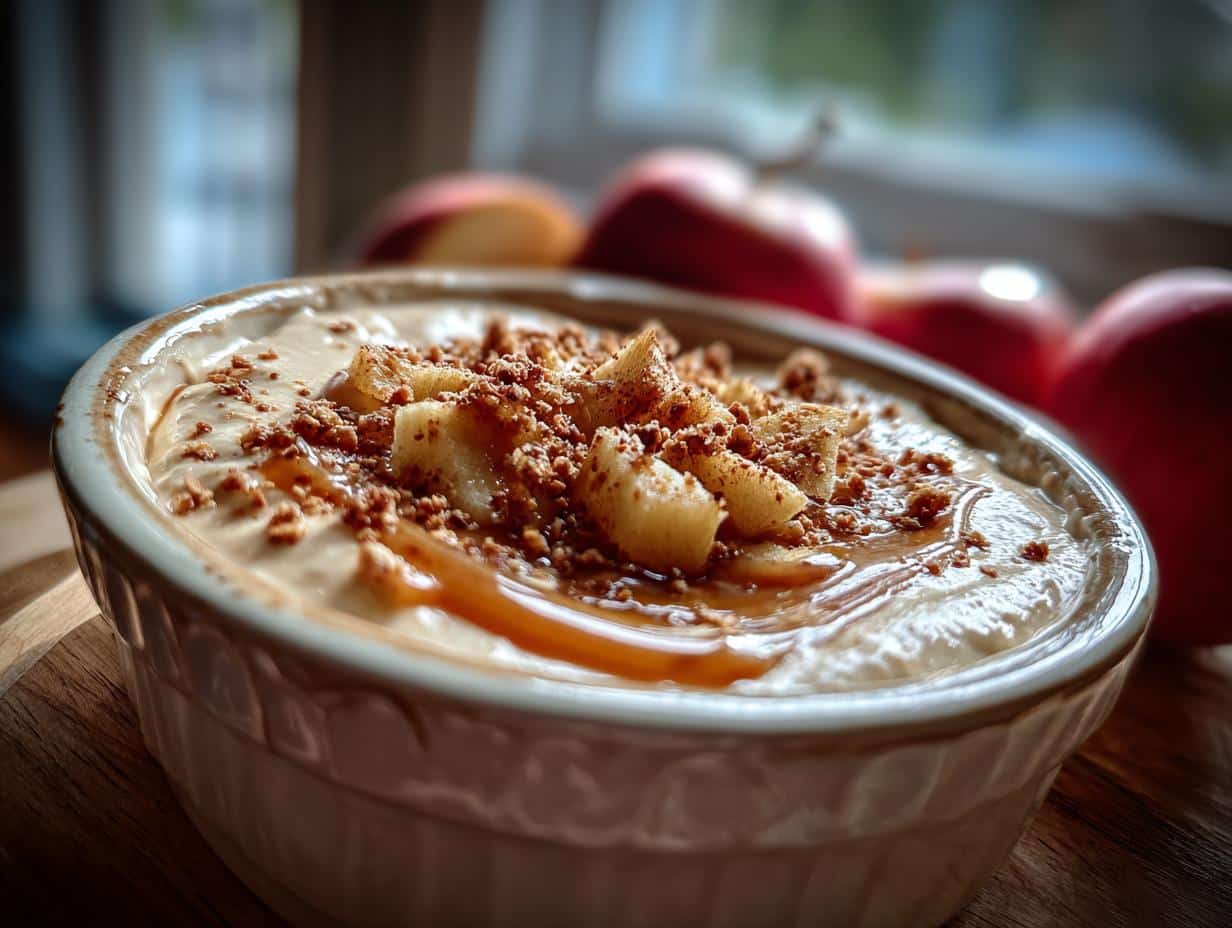 3-Ingredient Caramel Apple Dip