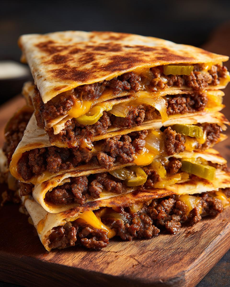 Burger Quesadilla - detail 1
