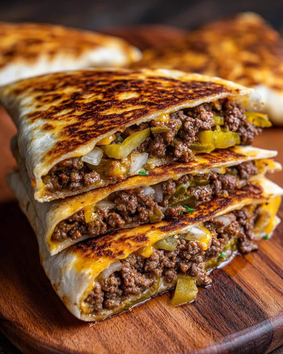 Burger Quesadilla - detail 2