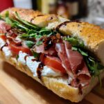 Burrata Prosciutto Sandwich