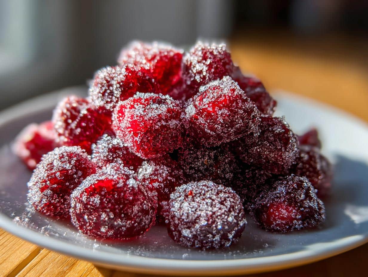 Candied Cranberries