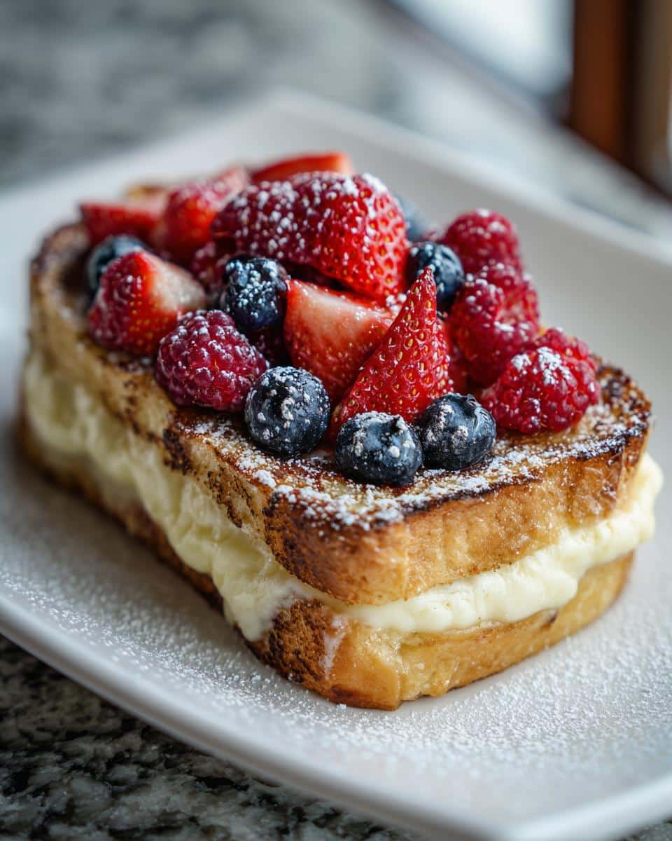 Custard Yogurt Toast - detail 1