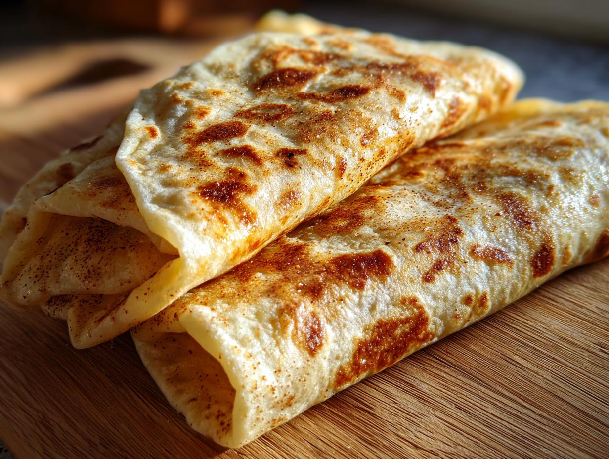 Dessert Tortilla Wraps