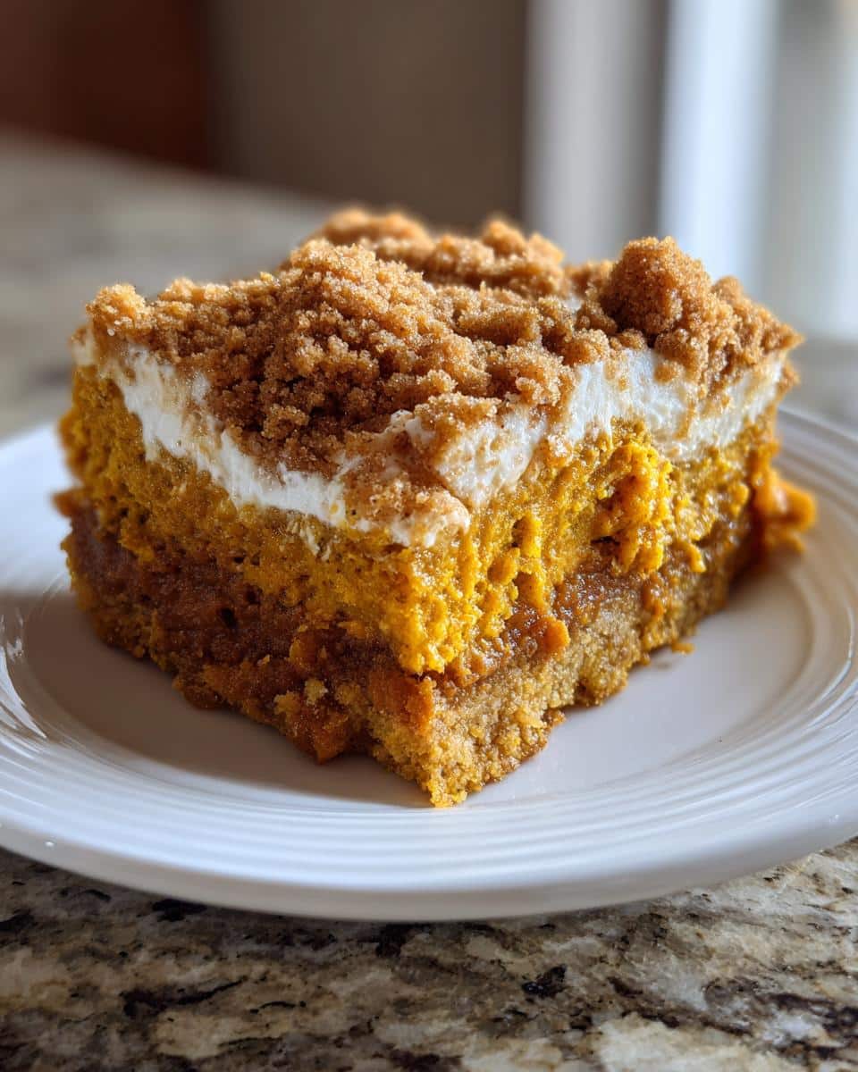 Easy Pumpkin Dump Cake - detail 2