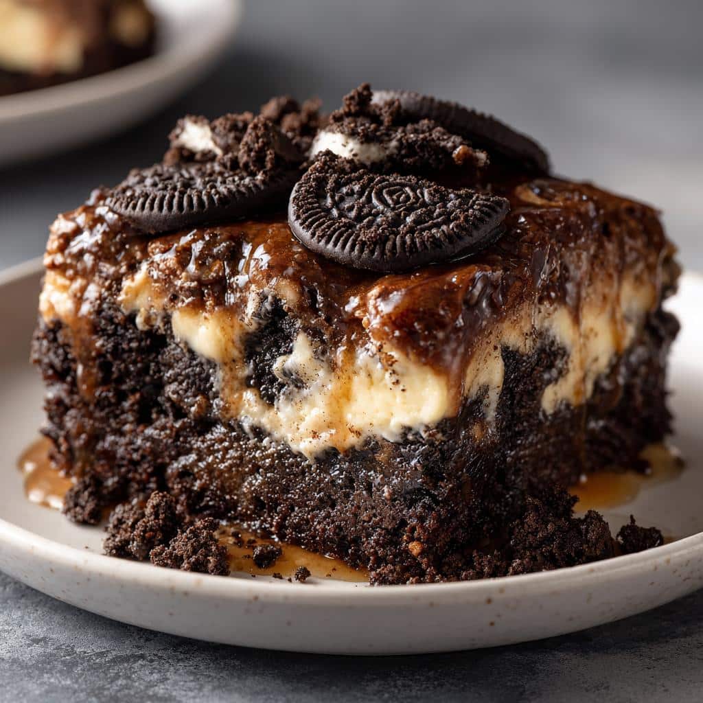 Fast Oreo Dump Cake Recipe - detail 3