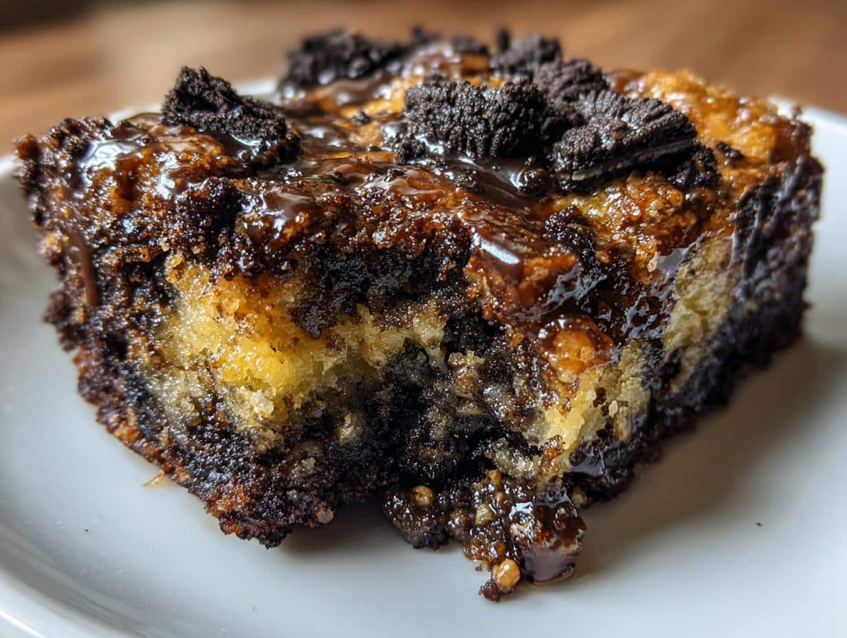 Fast Oreo Dump Cake Recipe